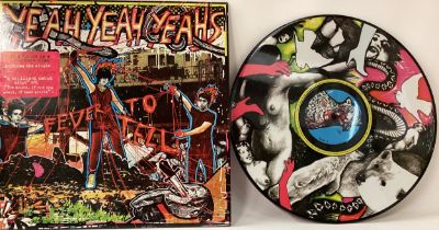 YEAH YEAH YEAH'S - FEVER TO TELL PICTURE DISC VINYL LP. Here from 2003 on Polydor Records Made in