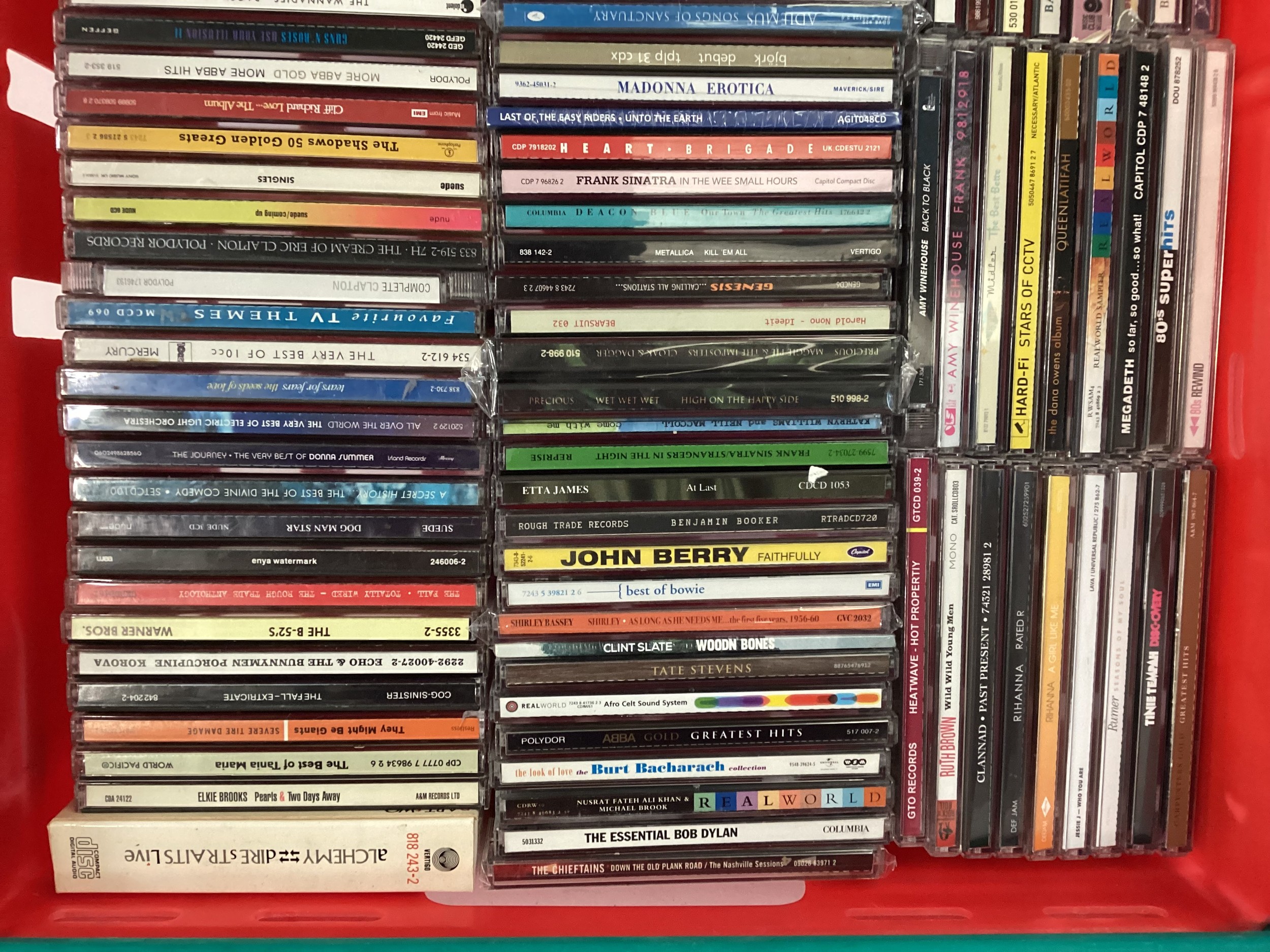 COMPACT DISC TRAY OF ROCK AND POP CD’S. This large tray contains various artists to include - - Image 3 of 3