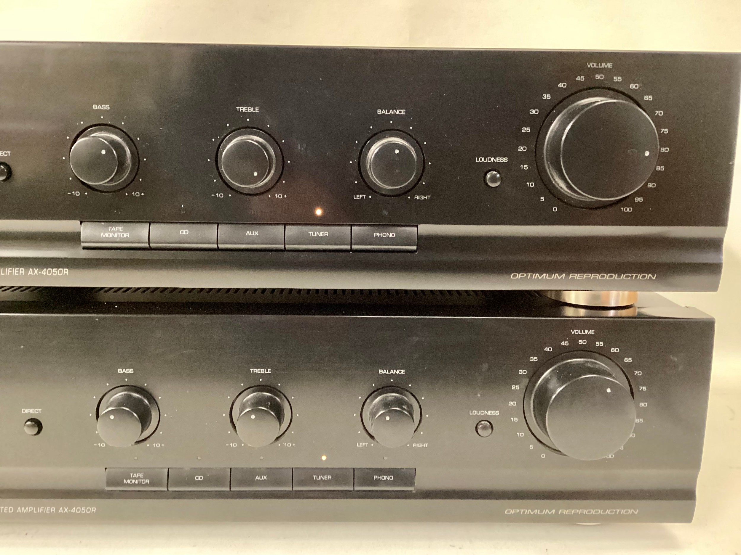 SHERWOOD HIFI AMPLIFIERS X 2. This is a pair of AX-4050R integrated stereo amplifiers found in great - Bild 2 aus 3