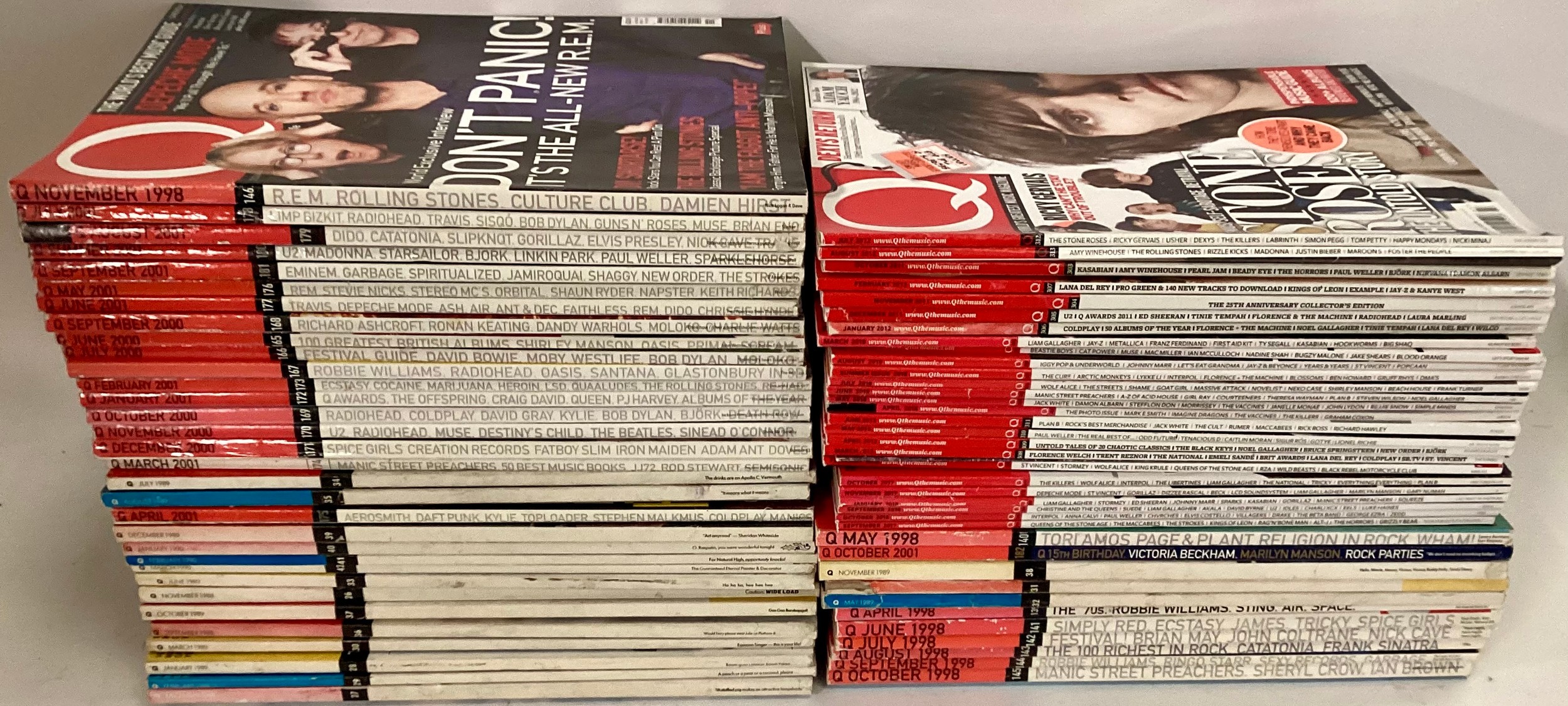 QUANTITY OF VARIOUS Q MAGAZINES. A VARIED COLLECTION SPANNING FROM THE LATE 1980’s through to - Bild 2 aus 4