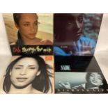 VARIOUS SADE ALBUMS X 4.