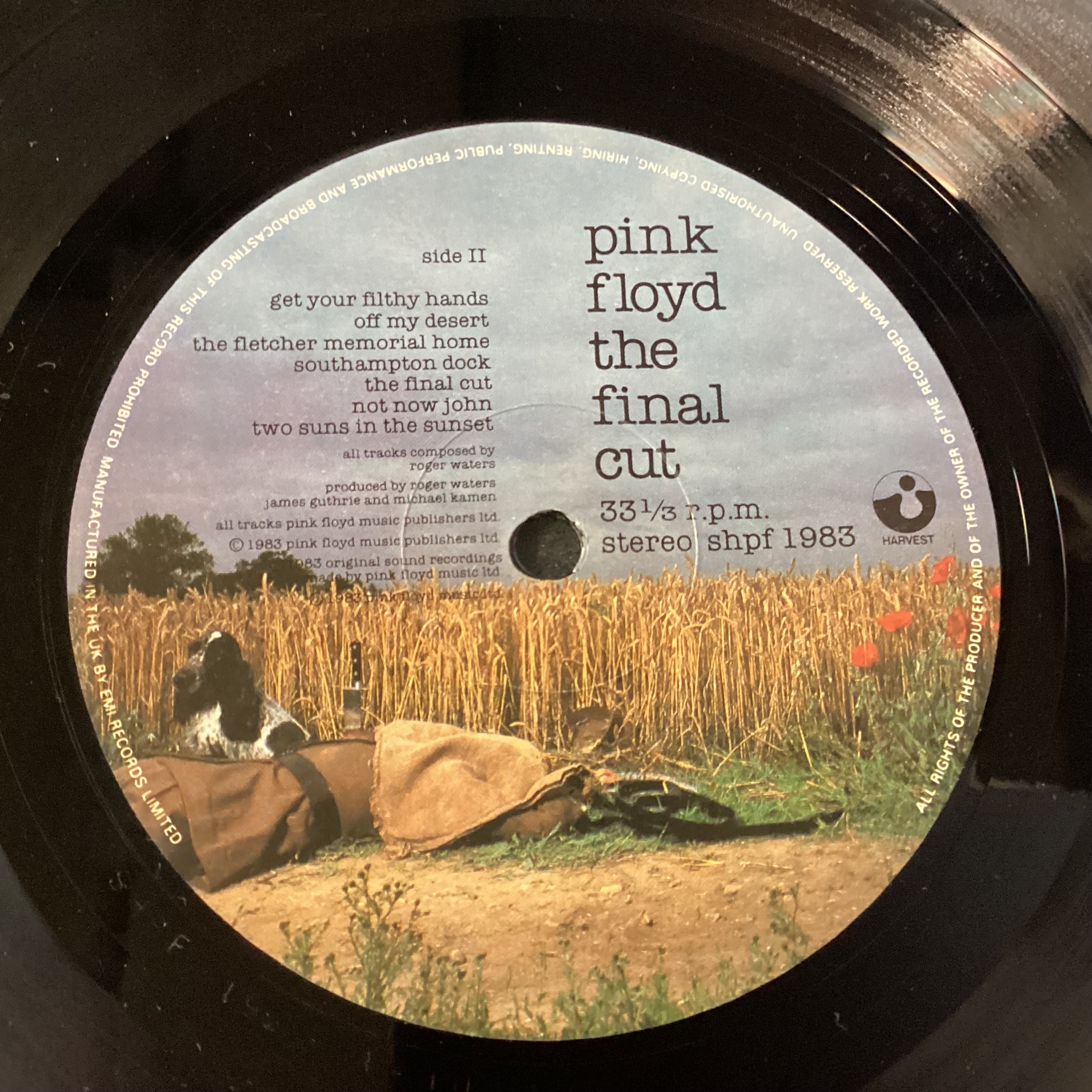 PINK FLOYD VINYL LP RECORDS X 2. Copies here include ‘The Wall’ double album on Harvest SHDW 411 - Bild 8 aus 9