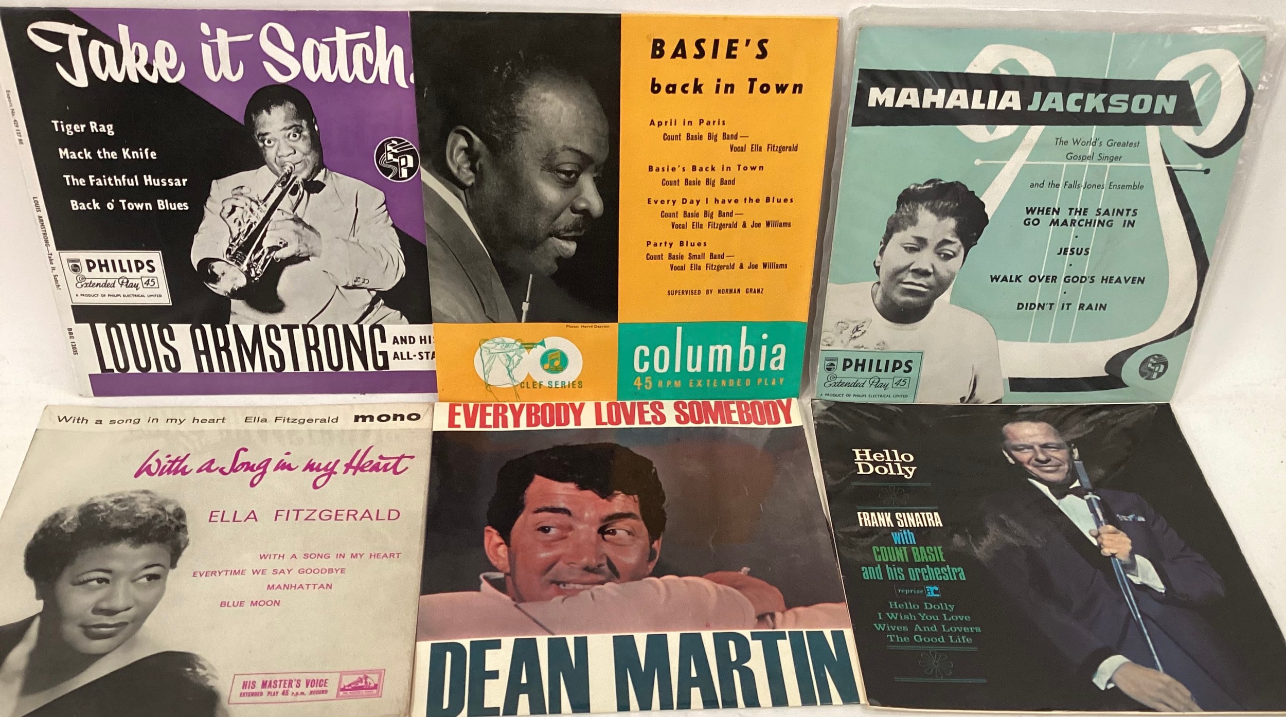 COLLECTION OF JAZZ RELATED VINYL ON 10” & 7”. Mainly this collection consist’s of Extended play jazz - Bild 8 aus 8