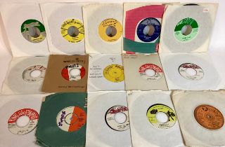 COLLECTION OF LEE SCRATCH PERRY AND THE UPSETTERS VINYL SINGLES. In this lot we have a total of 15