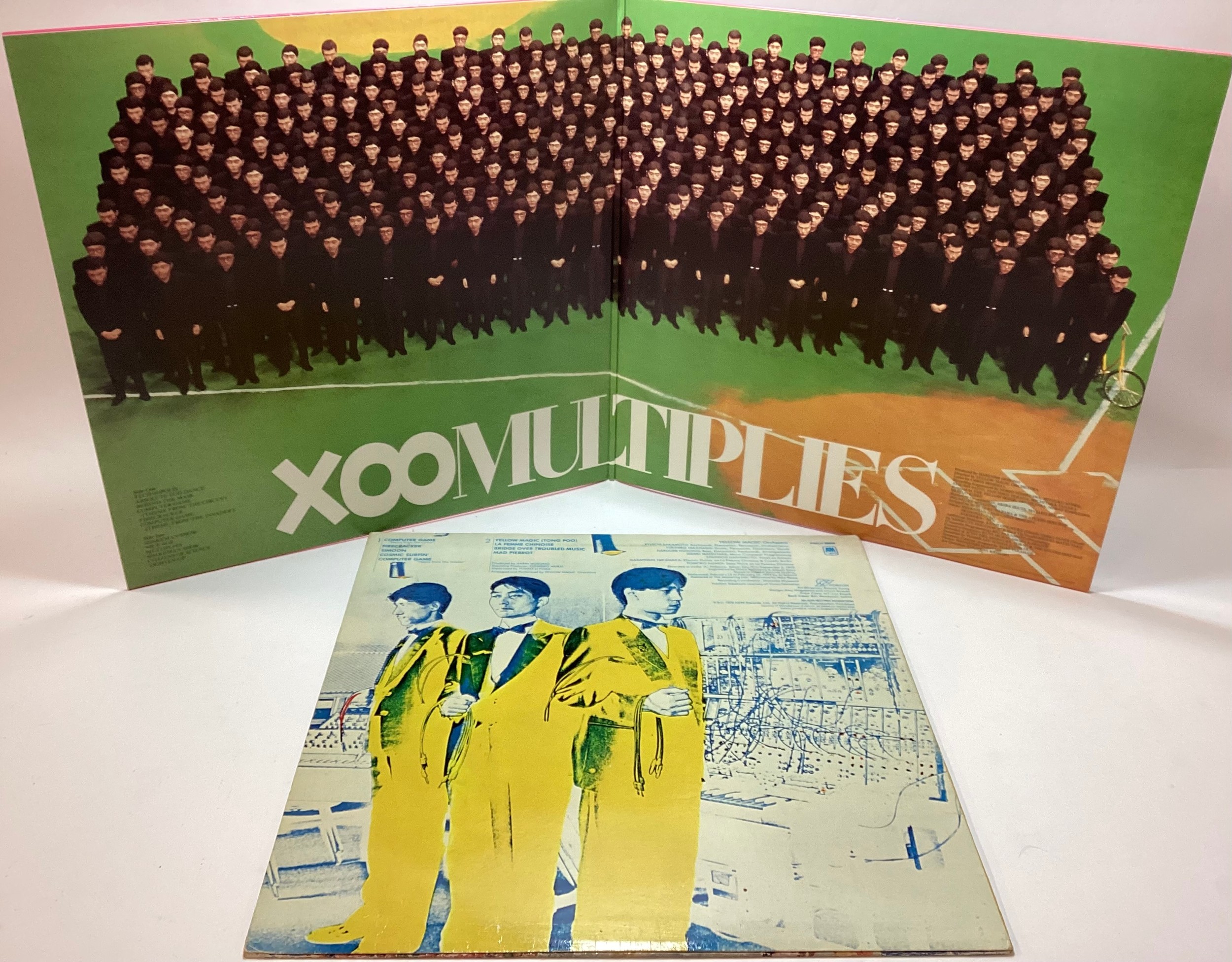 YELLOW MAGIC ORCHESTRA VINYL ALBUMS X 2. On Yellow coloured vinyl we have a copy of ‘XOO - Bild 2 aus 2