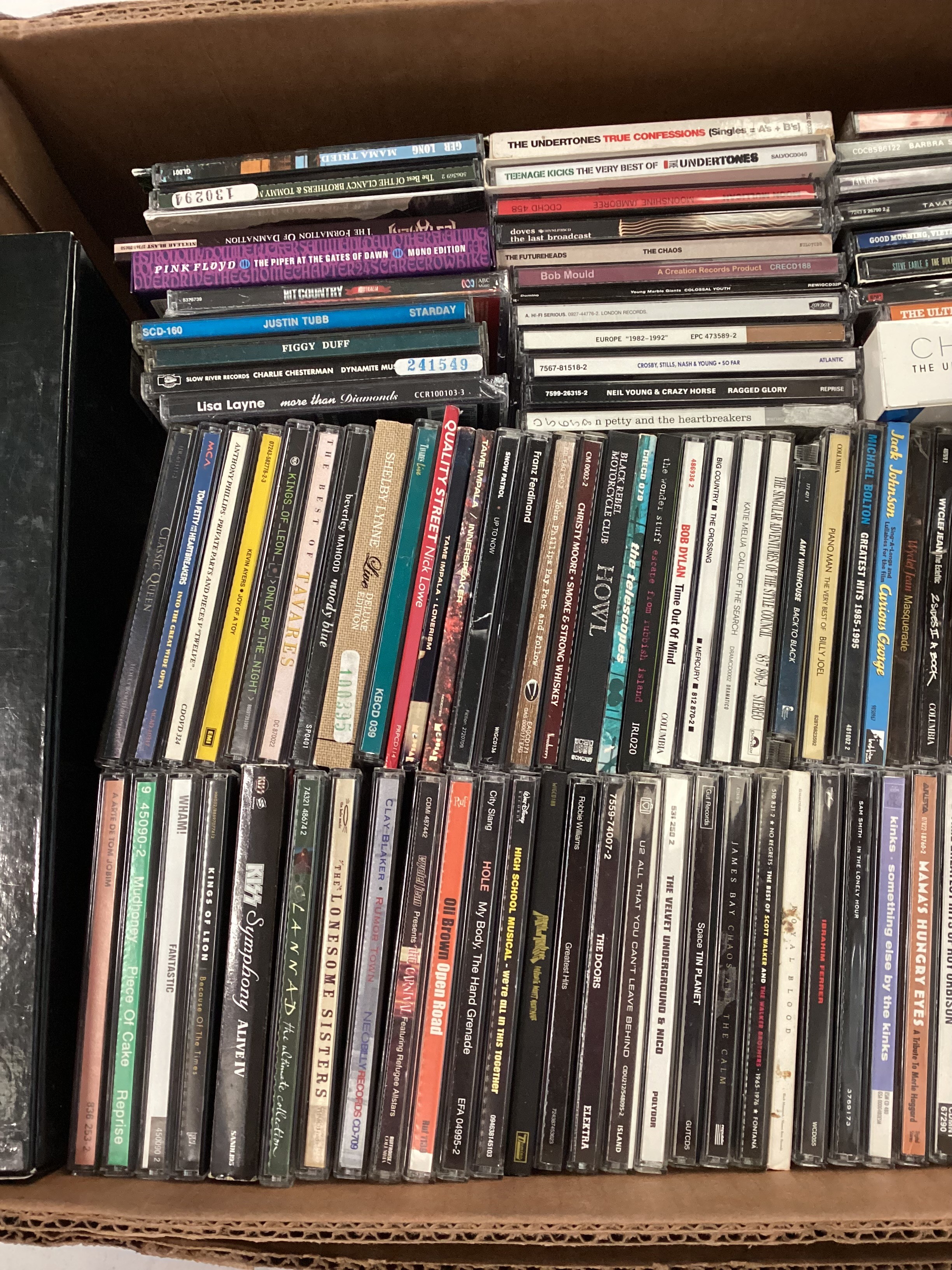 LARGE BOX OF VARIOUS ROCK AND POP COMPACT DISCS. Contained here is a mixture of artists to include - - Image 2 of 4