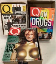 QUANTITY OF VARIOUS Q MAGAZINES. A VARIED COLLECTION SPANNING FROM THE LATE 1980’s through to