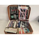 LARGE CASE OF VARIOUS ELVIS PRESLEY EPHEMERA.