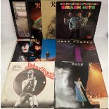 SELECTION OF ROCK RELATED VINYL RECORDS