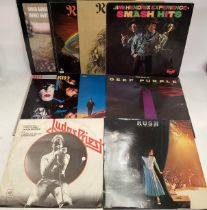 SELECTION OF ROCK RELATED VINYL RECORDS