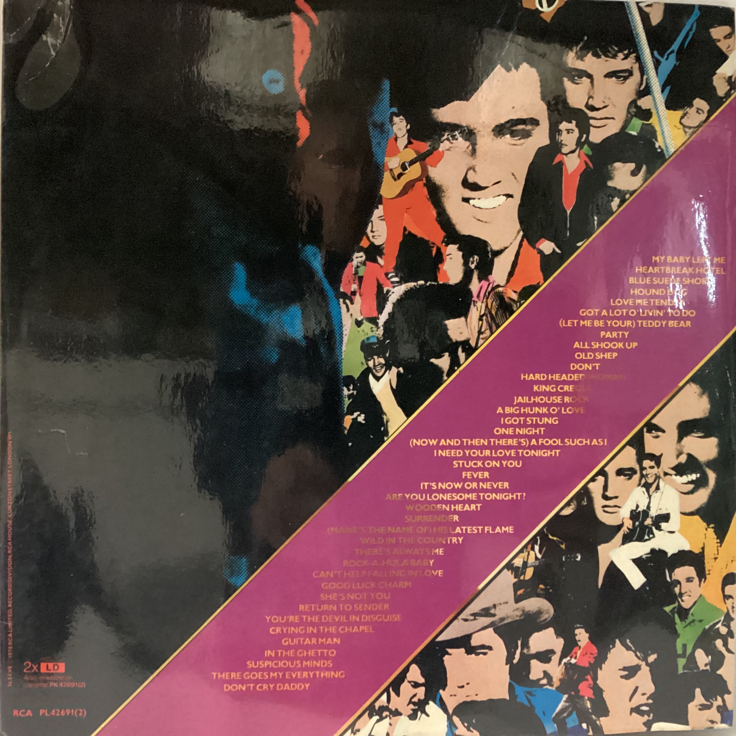 ELVIS PRESLEY DOUBLE ALBUM ‘’40 GREATEST’ ON PINK COLOURED VINYL. Presented in a gatefold sleeve - Bild 3 aus 3