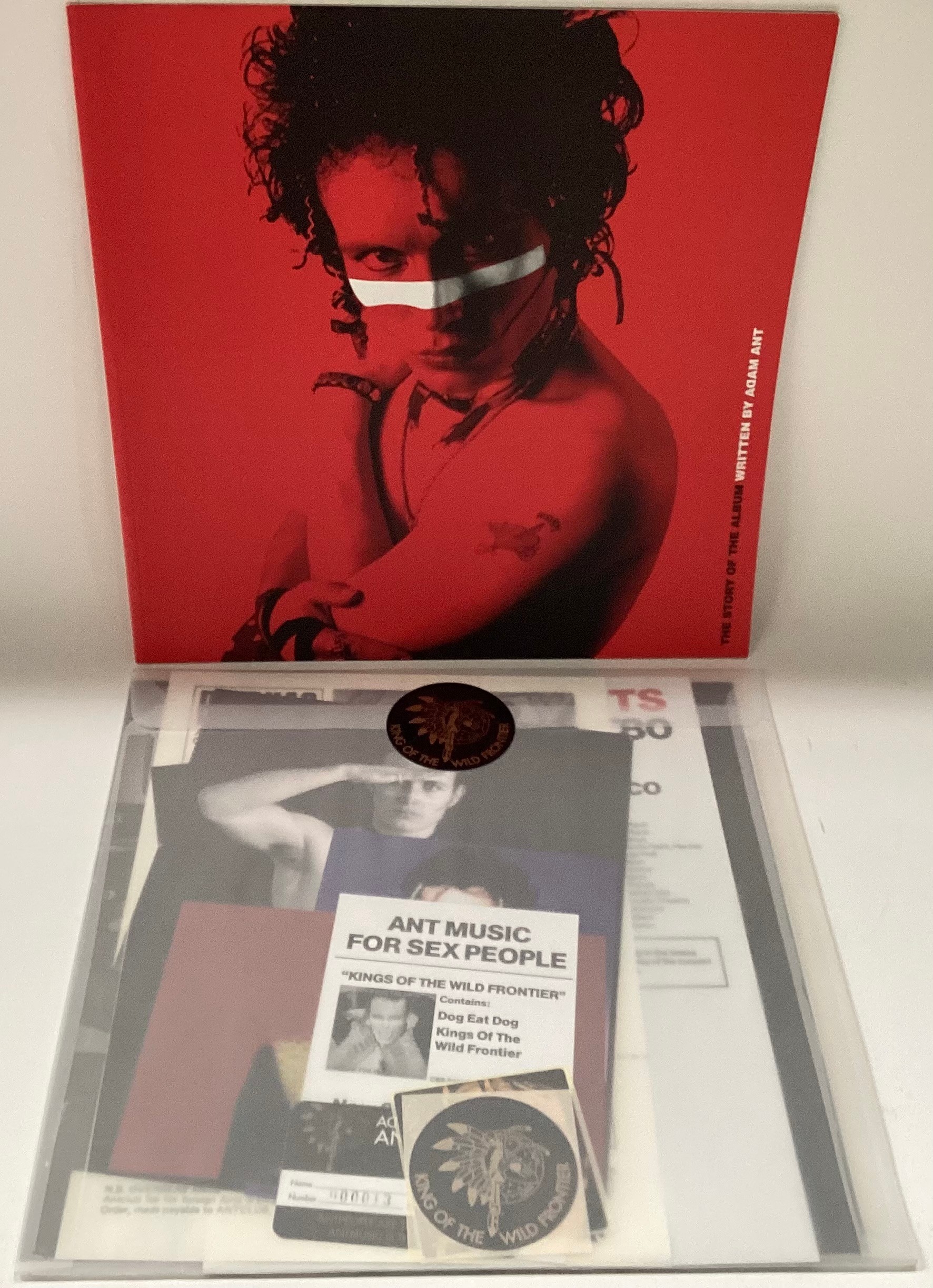 ADAM AND THE ANTS KINGS OF THE WILD FRONTIER 2016 DELUXE BOX SET GOLD VINYL. Vinyl + Cd Box Set - Image 10 of 10