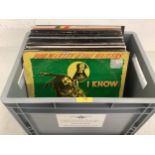 BOX OF VARIOUS 12” VINYL EXTENDED PLAY RECORDS TO INCLUDE PROMO’S. Artists here include - The