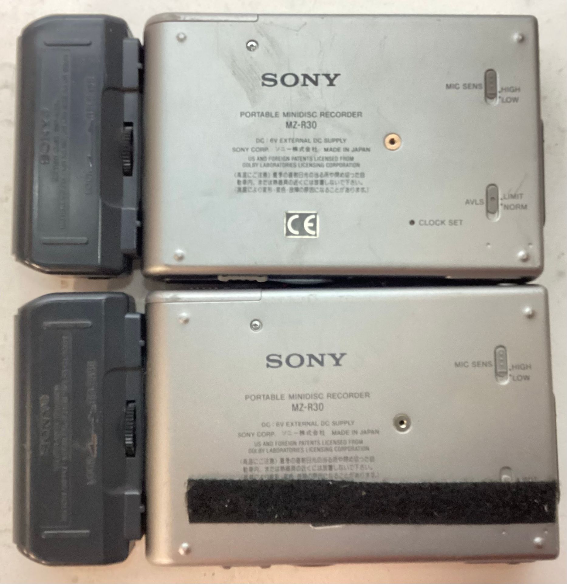 SONY MINI-DISC PLAYERS X 2. These are digital minidisc players/ recorders. They are model No. MZ- - Image 4 of 4