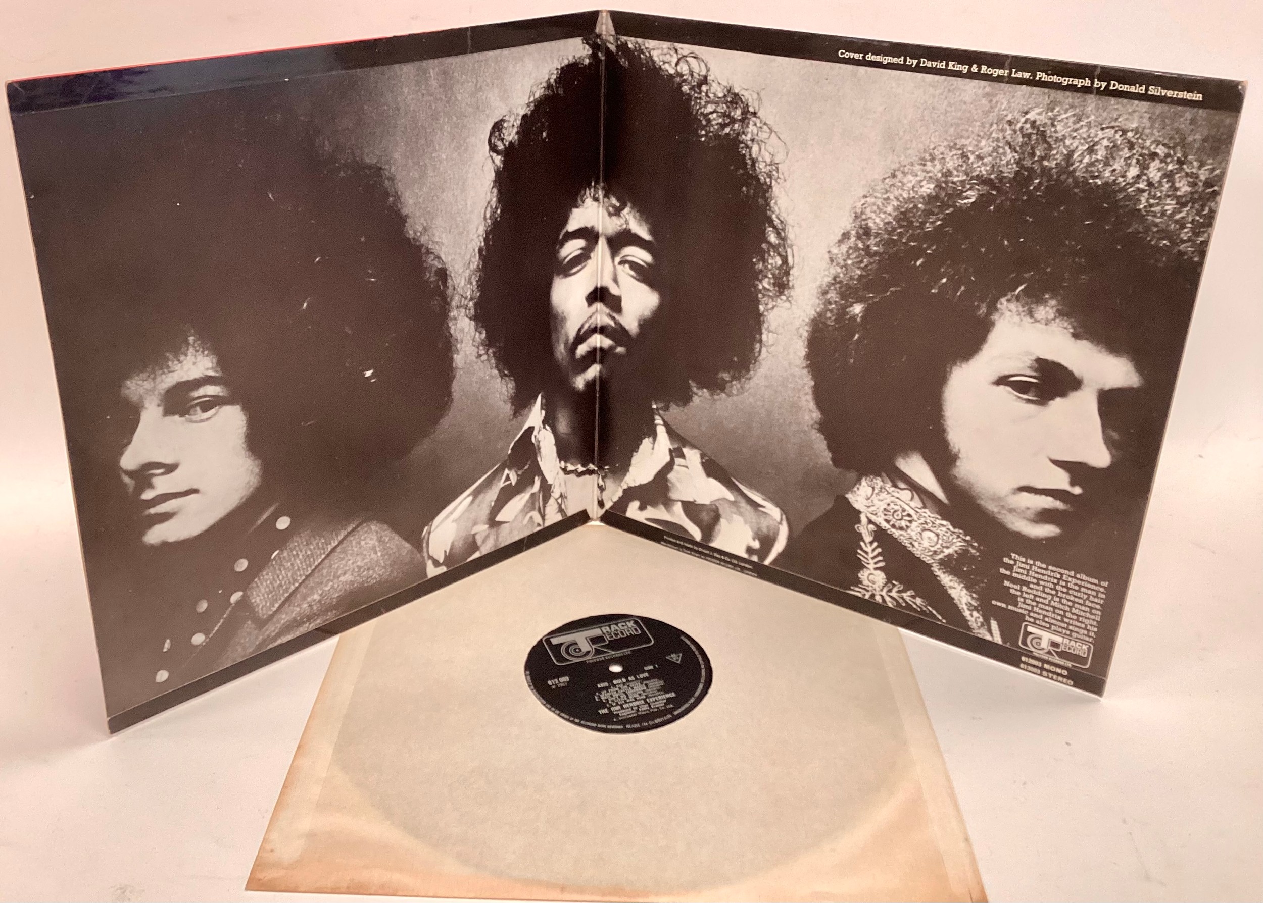 THE JIMI HENDRIX EXPERIENCE ‘AXIS BOLD AS LOVE’ VINYL ALBUM. This original Track label 612003 was - Image 3 of 6
