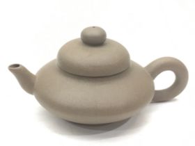 Chinese Yixing clay teapot.