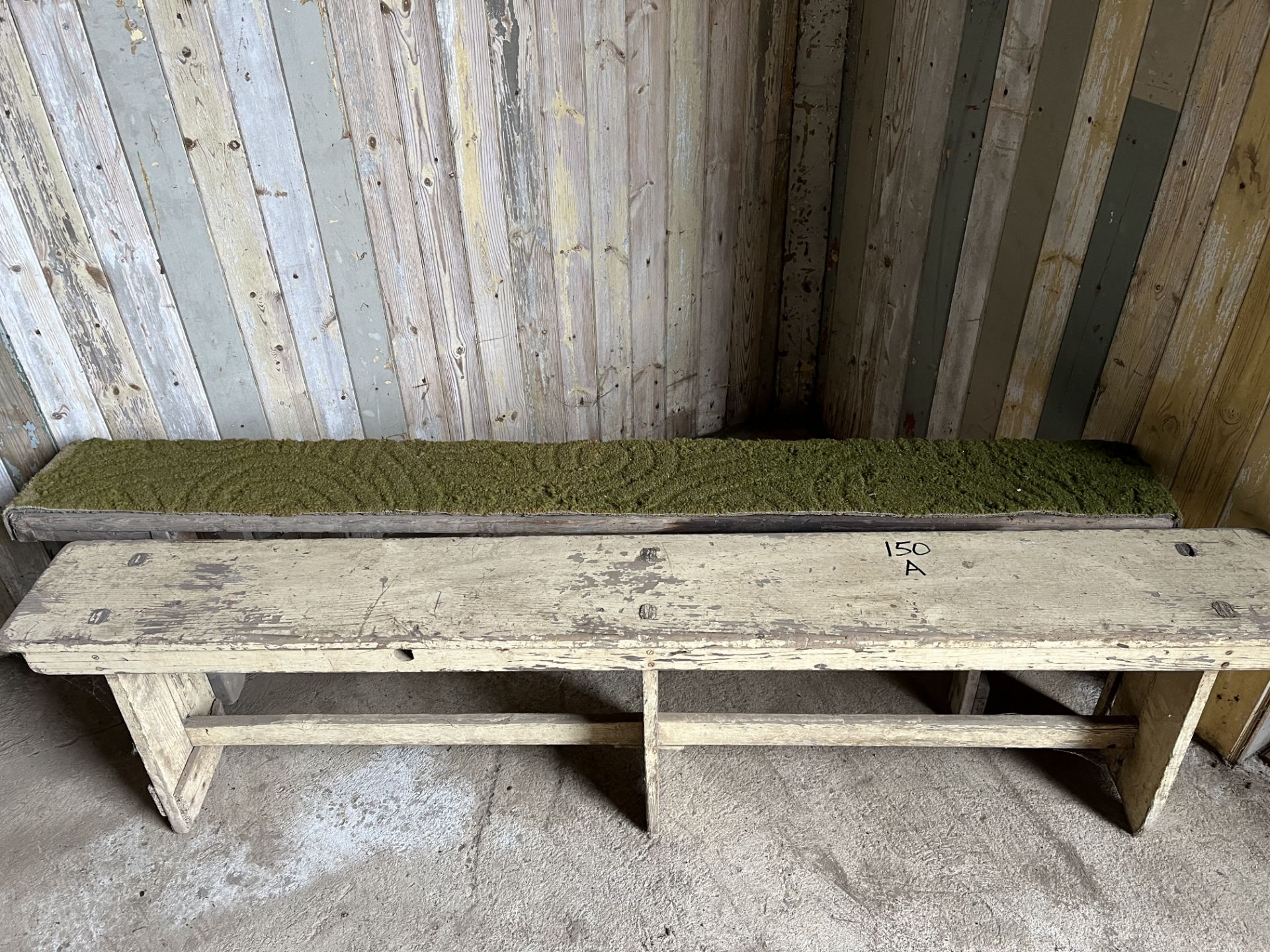 2 WOODEN BENCHES