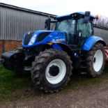 2019 NEW HOLLAND T7 195S 4WD TRACTOR COMPLETE WITH FRONT WEIGHTS.