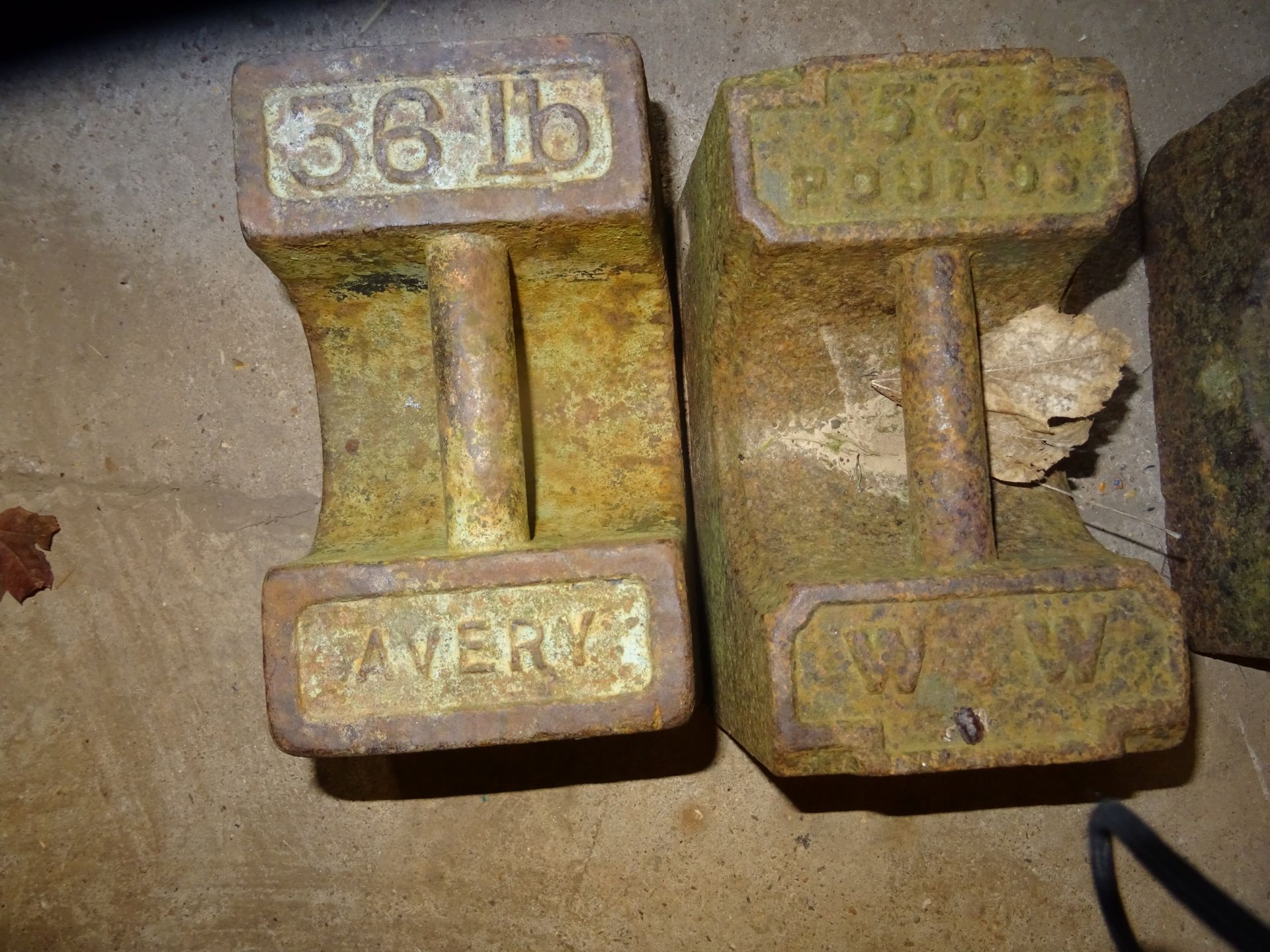 PAIR OF 56 WEIGHTS