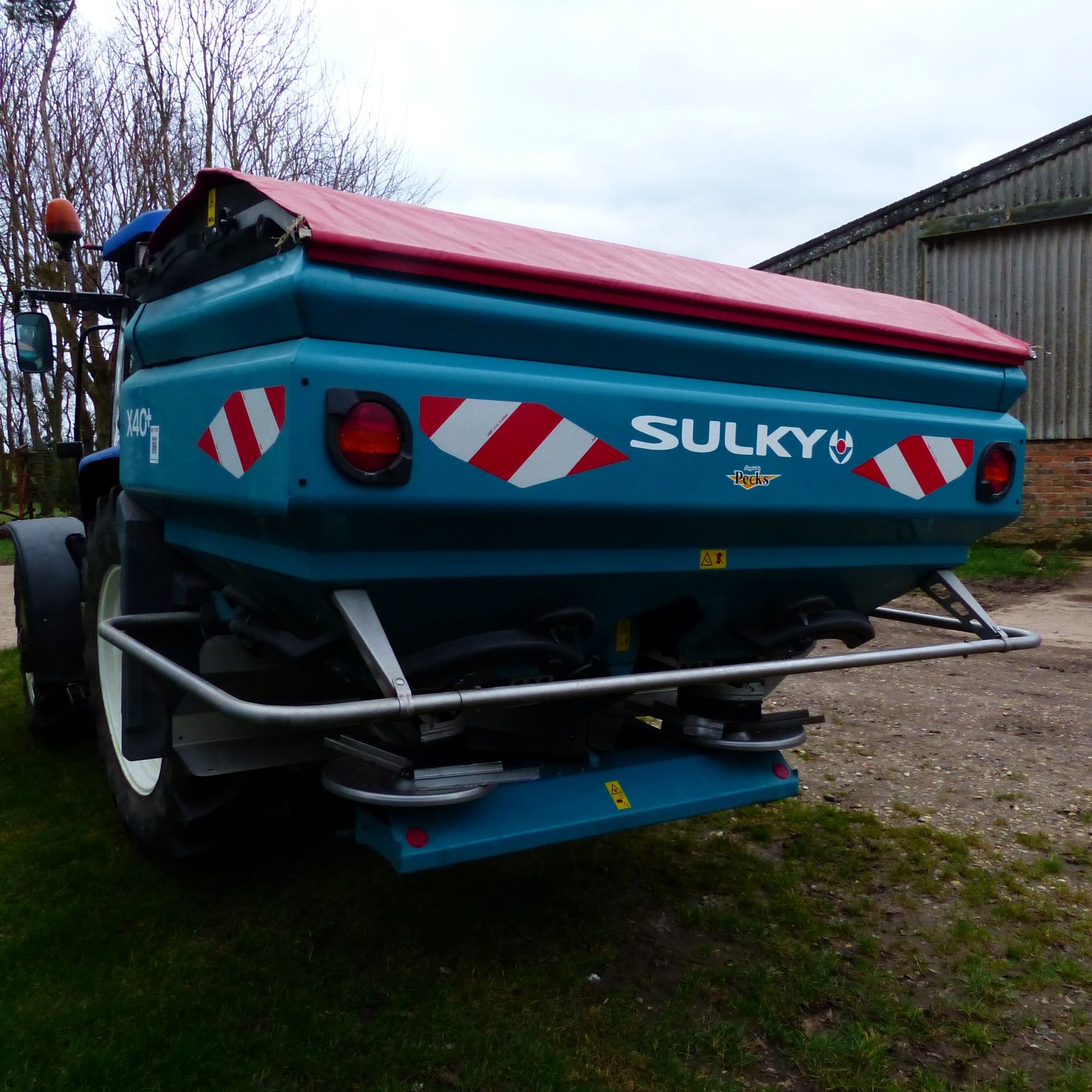 2017 SULKY X40+ TWIN DISC FERTILISER SPREADER