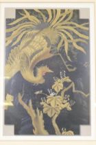 After G.A. Audsley, Japanese design of a phoenix, heliogravure/lithographic print by Spiegel, late