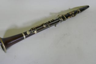 Hawkes & Son clarinet, 66cm long