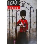 After Banksy, Time Out London, 2010, poster print, 42 x 59cm