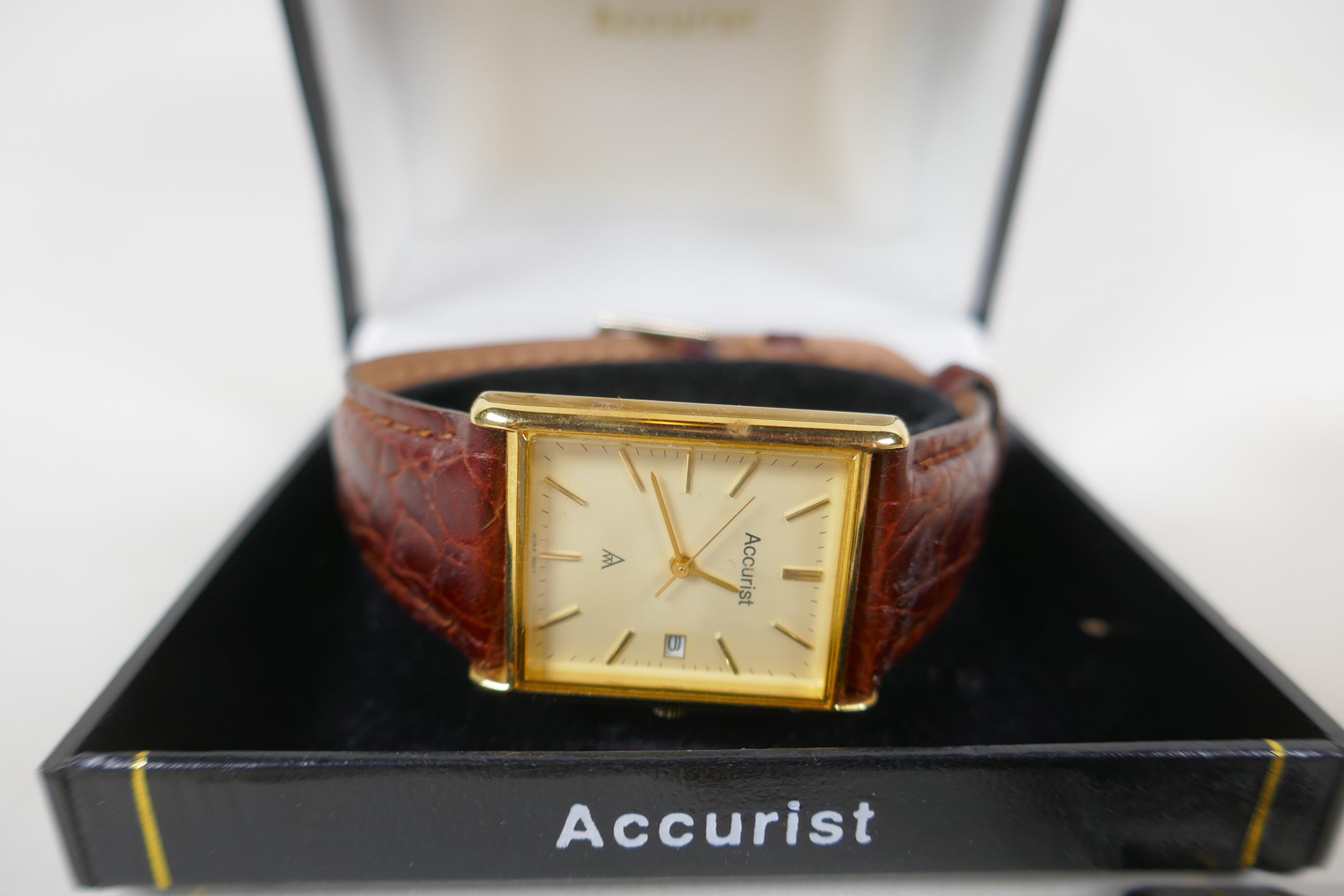 A collection of vintage lady's and gentleman's watches including Certina, Accurist, Avia, - Image 3 of 7