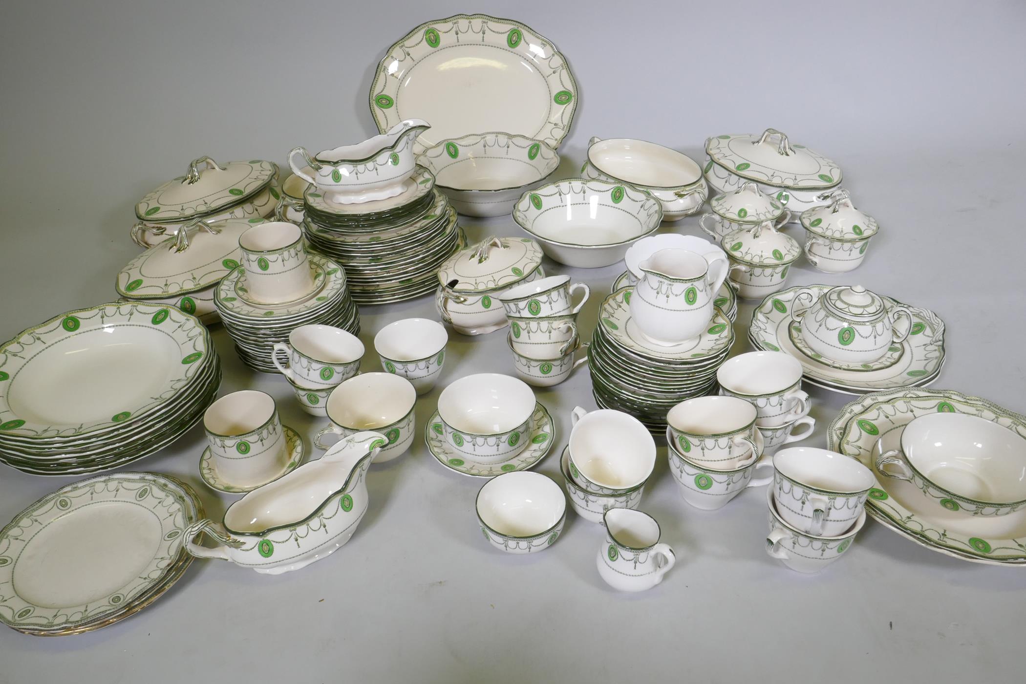 A Royal Doulton Countess part dinner service to include tureens
