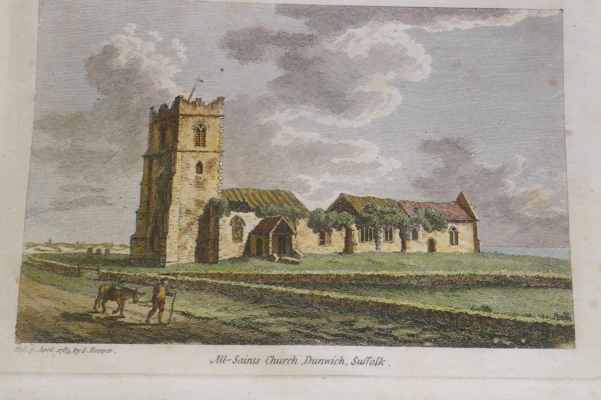 A collection of C18th and later hand coloured topographical engravings, mostly Middlesex, London, - Image 5 of 10