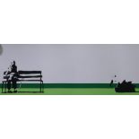 After Banksy, Weston Super Mare, 2003, limited edition copy screen print, No 42/500, by the West