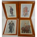 Of South African interest: four early C20th Vanity Fair prints, 'Oom Paul' (Paul Kruger), '