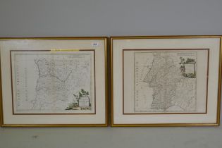 Antonio Zatta, Map of Portugal, 'Il Portogallo, Cioe le Provincie di Entre Douro, e Minho, Traz-os-