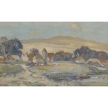 Sidney Dennant Moss, rural landscape with farmstead, signed and dated (19)30, oil on canvas, 52 x