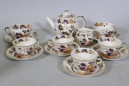 A Mason's Mandarin pattern part tea set