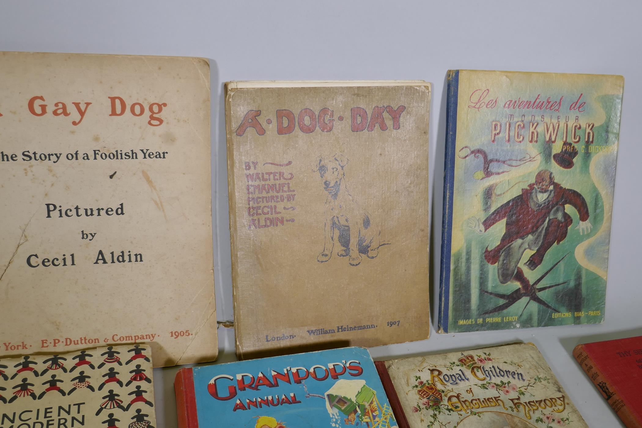 A quantity of antique books, Cecil Aldin, A Gay Dog and A Dog Day, Uncle Remus, Struwwelhitler, - Image 2 of 8