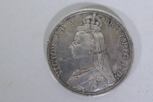 A Victoria 1887 Jubilee Silver Crown, 28.27g