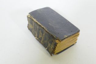 A History of the Bible, a miniature book by Troy, printed and published by W & J Disturnell, 1823,