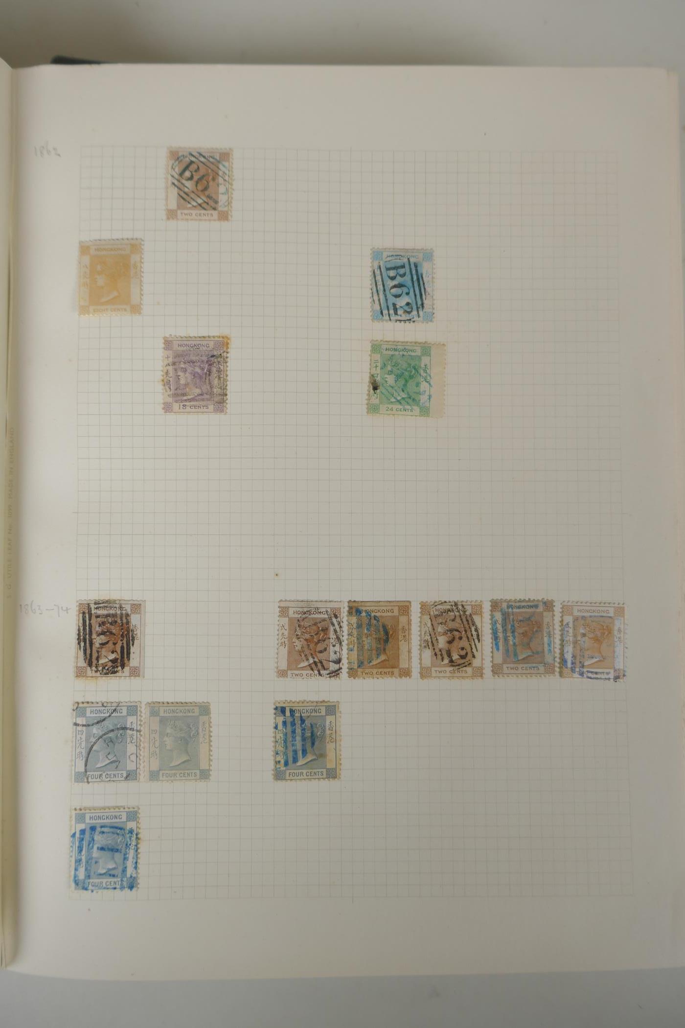 An album of C19th and C20th Commonwealth stamps covering Ceylon, Mauritius, Trinidad, Trinidad and - Image 6 of 9