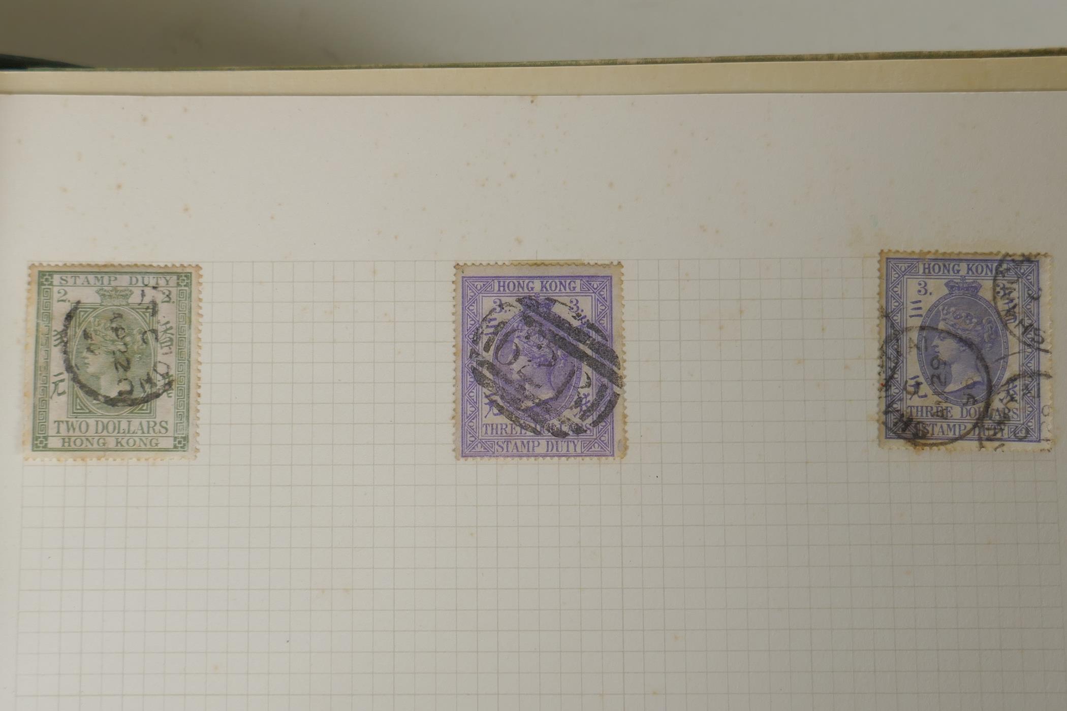 An album of C19th and C20th Commonwealth stamps covering Ceylon, Mauritius, Trinidad, Trinidad and - Image 8 of 9