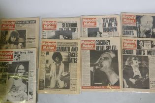 Melody Maker magazines, 1973/4