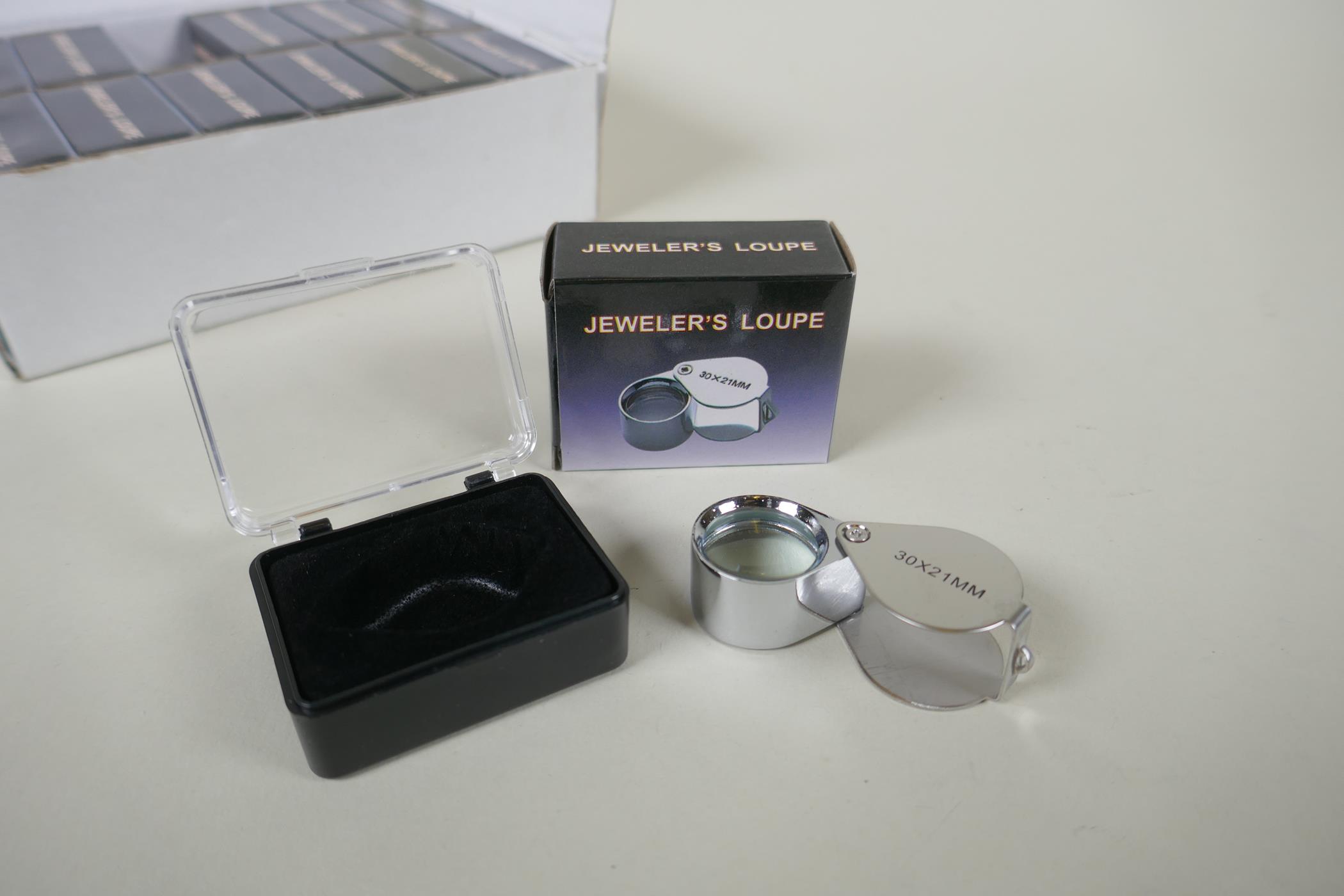 Twelve boxed jeweller's loupes - Image 2 of 2