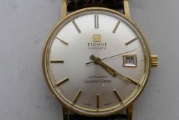 A Tissot automatic Visodate Seastar Seven gentleman's wristwatch, with date aperture