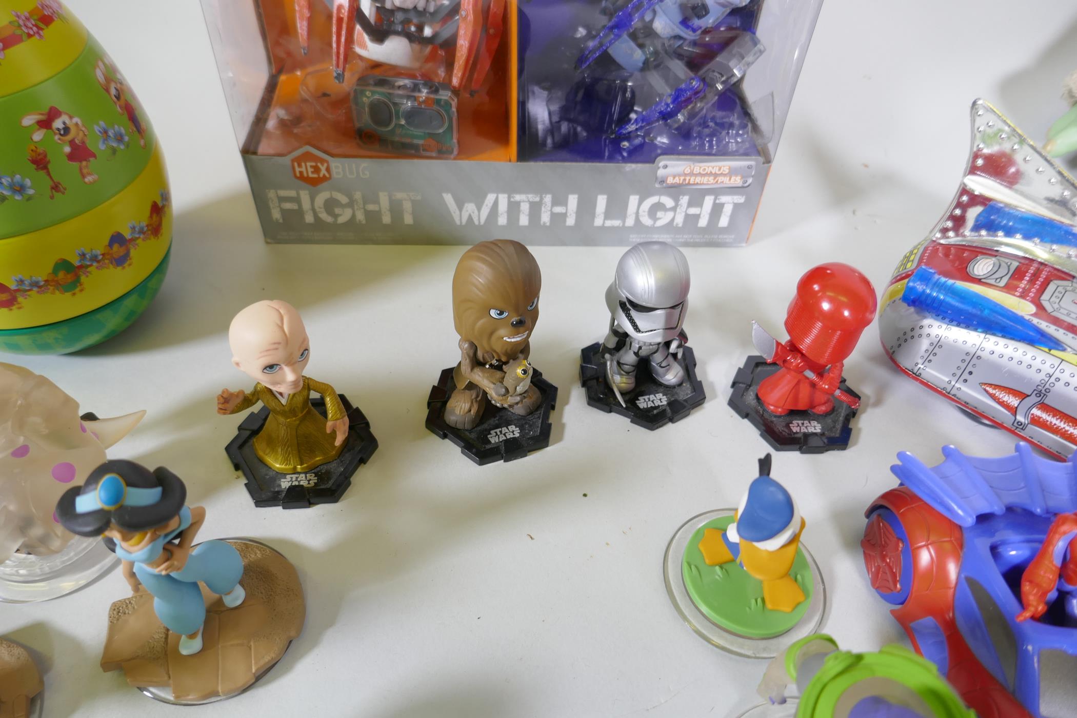 A quantity of Star Wars and Disney figures, toys etc - Image 2 of 5