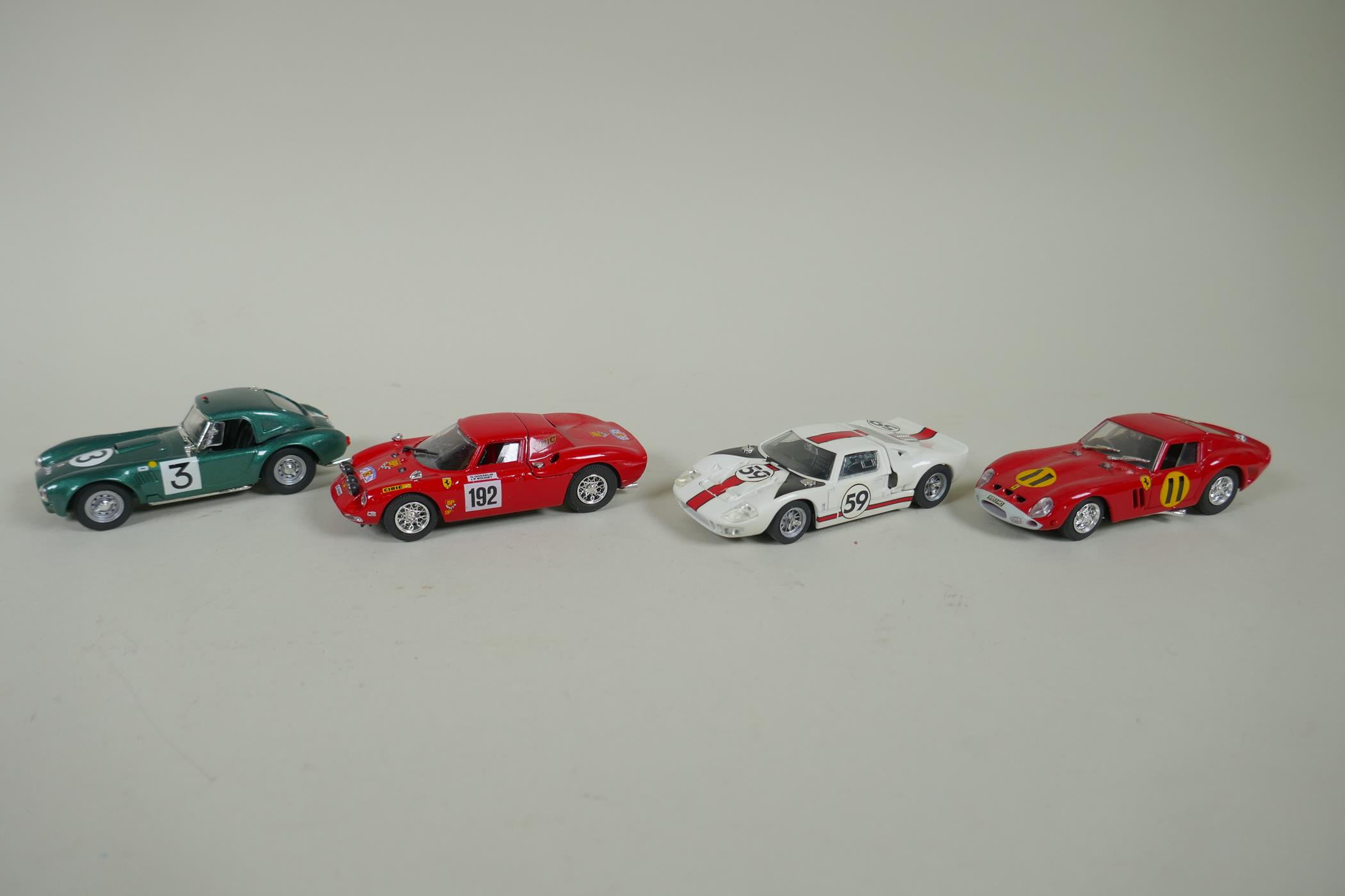 Twenty six Model Box die cast 1:43 scale model cars, to include a Ford GT40, a Ferrari 275 GTB, a - Image 2 of 8