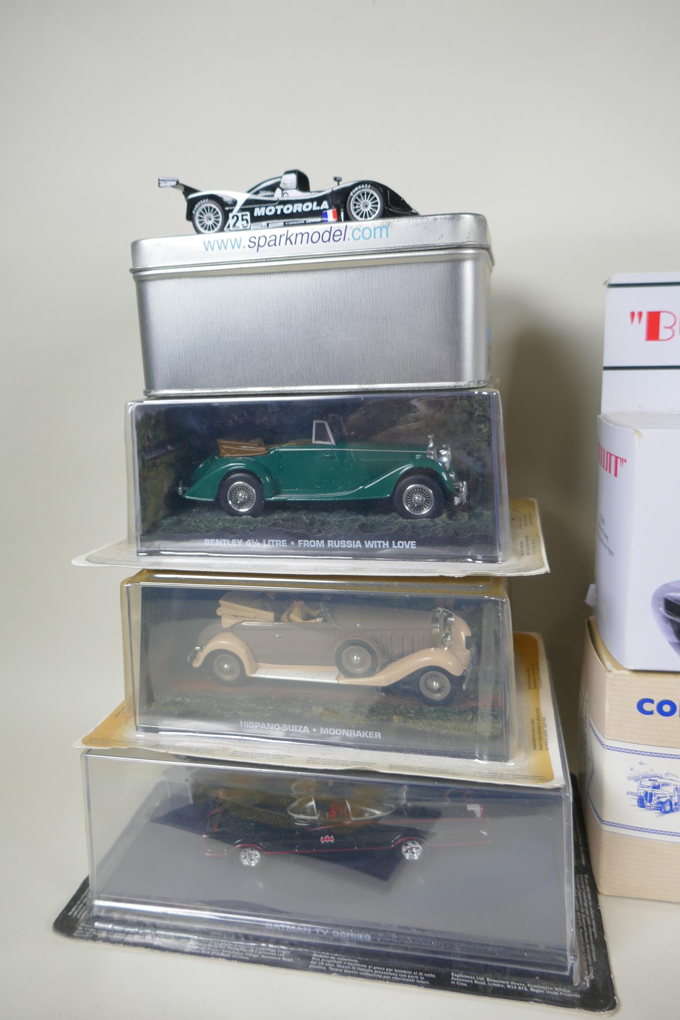 A quantity of 1:43 scale die cast model cars by various manufacturers including Solido, Corgi, - Image 6 of 9