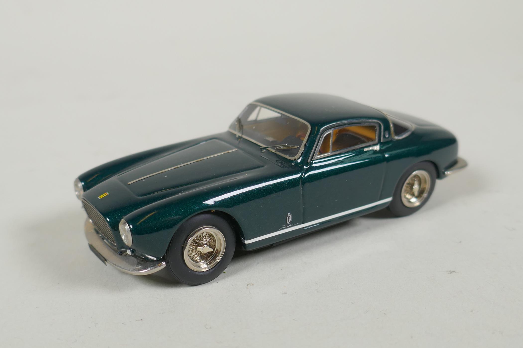 Five BBR 1:43 scale kit built Ferrari models including a Ferrari 250 Europa 1954, a Ferrari 31 PB - Image 4 of 9
