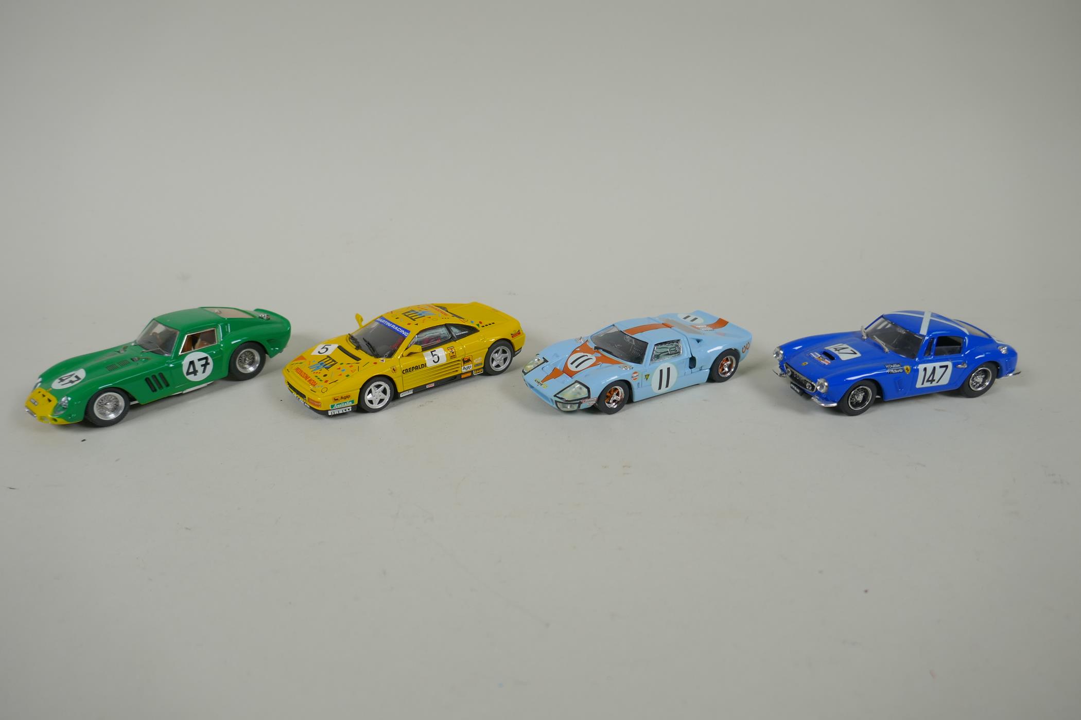Nineteen Bang Models die cast 1:43 scale model cars to include Ferrari 348, Ferrari 250 SWB, AC - Image 2 of 6