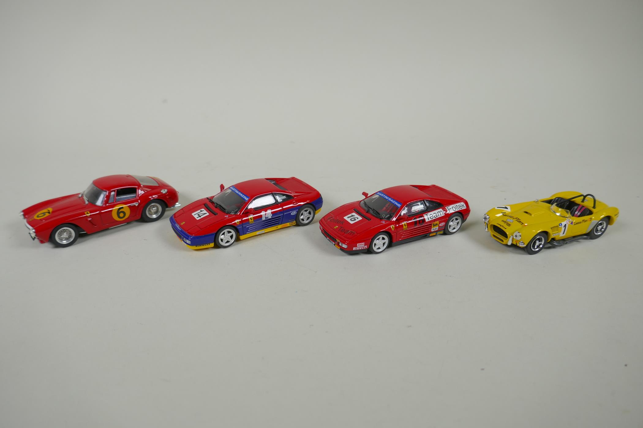 Nineteen Bang Models die cast 1:43 scale model cars to include Ferrari 348, Ferrari 250 SWB, AC - Image 4 of 6