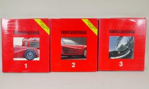 Ferrarisima, a near complete set comprising Volumes 1-10 and 12-25, most are from the original